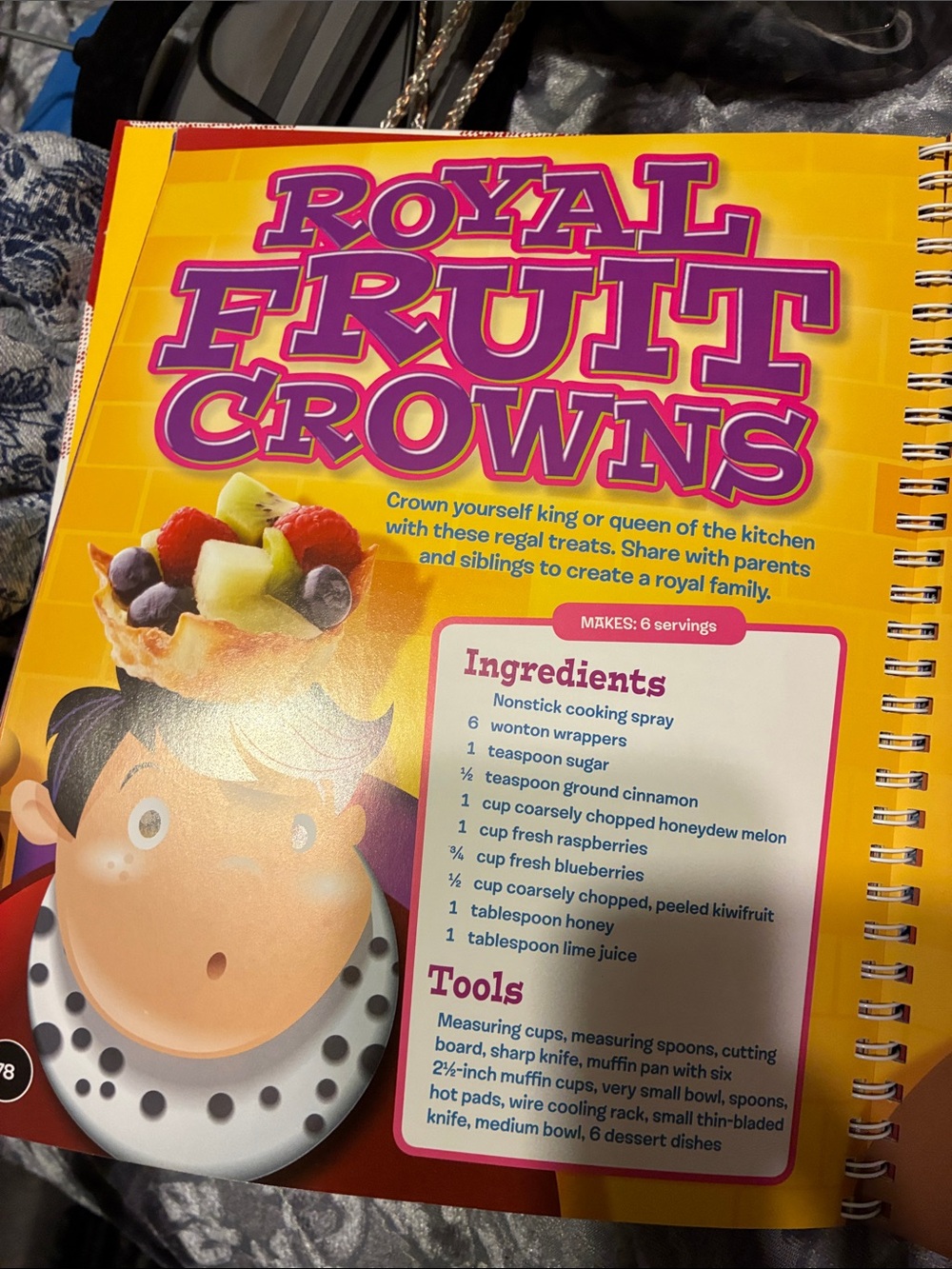#749| 🏟️Better Homes & Gardens Junior Cook Book - Red, Yellow, Blue - Picture 9 of 12